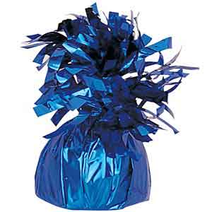 6oz R Blue balloon weight Balloon Delivery