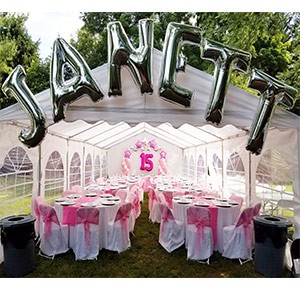 Letter Arch Balloon Delivery