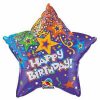 20In Happy Birthday Star Purple Balloon Delivery
