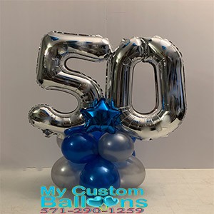 Balloon weight large Numbers Balloon Delivery
