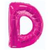 Magenta Letter D Balloon Delivery