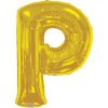 Gold Letter P Balloon Delivery