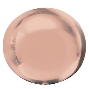 16in Rose Gold Orb Balloon Delivery