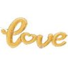 47in Love With Heart Gold Balloon Delivery