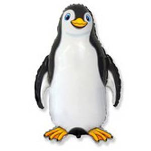 24In Happy Penguin Foil Balloon