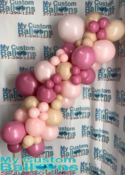 5ft Organic Balloon Cluster - Image 2