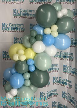 4ft Organic Balloon Cluster - Image 2