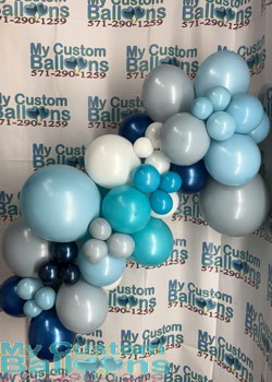 4ft Organic Balloon Cluster - Image 3