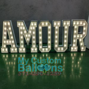 5 Marquee Letter Rental Bundle