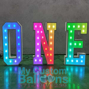 3 Marquee Letter Bundle