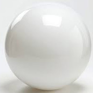 White Big Shiny Mirror Sphere Balls