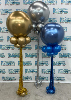 24in Latex Balloon with Shimmer
