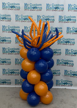 Indoor Spiral Balloon Column Wacky Topper - Image 2