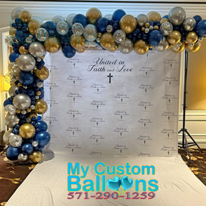 18Ft Organic Balloon Garland With Large Size Balloons