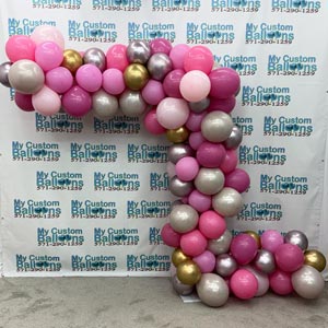 14Ft Plain Base Layer Organic Balloon Garland
