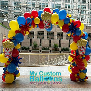 24ft Organic Balloon Garland Arch Large Balloons