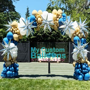26ft Deluxe Organic Balloon Arch Large Balloons